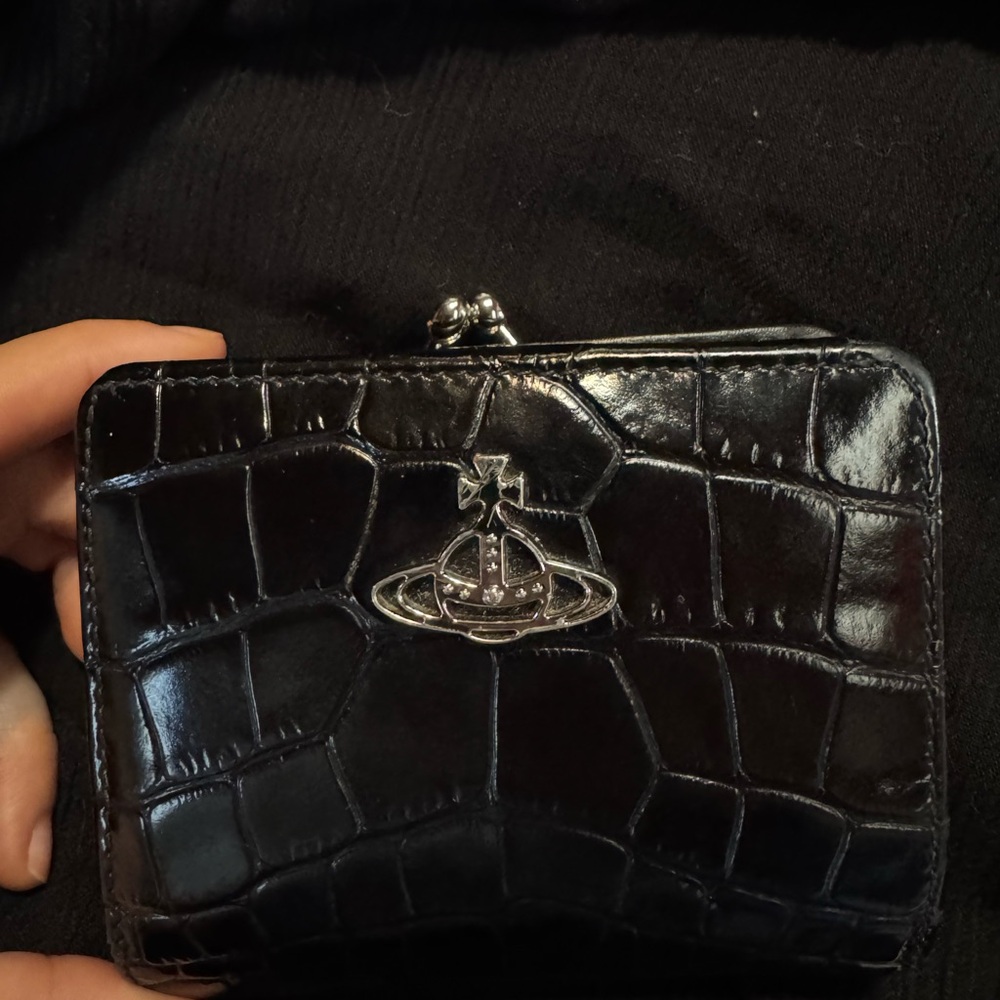 Vivienne Westwood Croc-Embossed Wallet